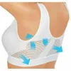 Comfort aire Sütyen Durum Düzeltici Kaldır Sütyen Kadın Nefes Alabilir Yoga İç çamaşırı Şok geçirmez Spor Desteği Fitness yelek 1012 T200601