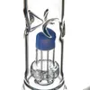 Tubería de agua de vidrio para cachimbas de 11,2 "+ Tazón gratis Base de 4,7" Diámetro 19 mm Altura hembra colgador de banger Nail Dab Oil Rig 1240