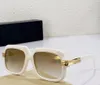 Pink Crystal Square Sunglasses 607 Brown Smoke Man Fashion Sun Glasses UV400 Protection Eyewear with box8593352