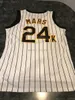 Stitched Custom Bruno Mars 24K Hooligans Basketball Jersey Men Women Youth XS-5XL