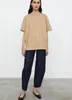 Simples cabeça de cachorro detetive camiseta moda feminina na moda estilo hong kong puro algodão mangas curtas 220226