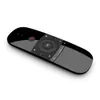W1 2.4G Air Mouse Wireless Keyboard 6-axel Motion Sense IR Lärande fjärrkontroll med USB-mottagare för smart TV Android TV-box