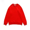 Mężczyźni Trendy Bluzy Aktywny Z Długim Rękawem Grube Pure Color List Wzór Męskie Streetwear Hurtownie dla Unisex Pullover Bluzy