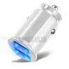 Dual USB Ports 3.1A Car Charger Mini Auto Power Adapter för iPhone 15 11 12 13 14 Samsung S23 S24 S10 S20 HTC Tablet PC Mp3 F1