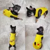 Hond kleding cartoon huisdier levert ademend dier patroon dot puppy kleding chihuahua franse bulldog kostuum lente zomer honden vest voor kleine en middelgrote honden