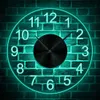 Vintage 12" Arabic numerals LED Illuminated Wall Clock Decorative Acrylic Round Wall Hanging Clock for Home Decor Wall Light LJ200827