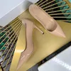 Hot Sale-Single Dress Pointed Toes Skor för Lady Stiletto High Heel Solid Shoes Modig Bekväm Soft Sole