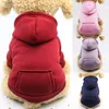 Vendita calda Pet Cani Abbigliamento Inverno Felpe con cappuccio per cani Traspirante Pet Coat per Puppy Cat Coral Fleece Felpa per cani Comfort Forniture per cani Y200922