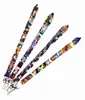 Små grossist 20st Japan Anime Haikyuu !! Lanyard Neck Strip Clip Black Stripe för bilnyckel ID-kort Mobiltelefon Badgehållare