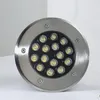 Nya LED-uteserverade översvämningar 1W/3W/5W/6W/7W/9W/12W/15W/18W GARDEN Trädgård Underground Buried Lamp Spot Landscape Light AC 85-265V IP67