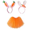 New Easter Adult Kids Cute Rabbit Ear Headband Prop Plush Hairband Anime Cosplay Bunny Party Decorations W15