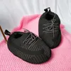 Unisex duży rozmiar 35-43 Snug Sneakers Kobiety domowe kapcie podłogi kobiety/mężczyźni zimowe ciepłe kapcie domowe panie slajdy o jednej sile buty x1020