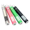 Batterie de préchauffage Ugo T2 Cigarettes électroniques Kits 8 Couleurs 650 900 MAH avec chargement Port USB Vape Vape Vase 3.4 ~ 4.0V