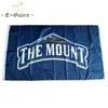 NCAA Mount St. Mary's Mountaineers Flag 3 * 5ft (90cm * 150cm) Bandiera in poliestere Banner decorazione volante casa giardino bandiera Regali festivi