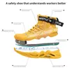 36-50 Work Boots Неразрушимые Безопасность Обувь Мужчины Стальные Ноги Пронткулярные Кроссовки Мужской Обувь Взрослый 220208