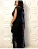 민족 의류 아프리카 드레스 여성을위한 Dashiki 다이아몬드 옷 ​​Bazin Broder Riche Sexy Slim Robe Evening Long Dress1