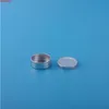10ml Mini Lip Balm Containers Cream Jar Box Aluminum Makeup Tool Metal Cans Nail Derocation Crafts Pot Tin Can 50pcs/lotgood quantity