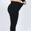 Plus Größe 8XL 7XL L Elastische Hohe Taille Femme Jeans Bleistift Hosen Frühling Casual Jeans Frauen Hohe Stretch Hosen Denim hosen 201014