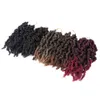 10 pouces Pré-torsadés Printemps Twist Crochet Cheveux Extensions de Cheveux Synthétiques Courts Bouclés 15 Brins / Paquet Twists Tresse Fluffy Curl Tressage Cheveux LS28