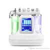 6 I 1 Bio Water Dermabrasion Crystal Microdermabrasion Diamond Hydro Facial Machine Spa Facial Pore Cleaning Device