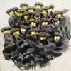 New Shaved temple hairs malaysian brazilian weaves 15pcs lot bulk extensions bundles Quick deal320w