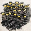 Boy friend hot star black golden red indian brazilian virgin remy hairs 10pcs wavy fantastic sale