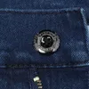 Nuevo estiramiento Slim Fit Jeans para hombres Diseñador de alta calidad Pantalones de mezclilla clásicos Verano Baggy Jeans Hombres Moda Elasticidad WFY12 201111