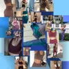Stroje jogi Bezszwowe siłownia Zestaw kobieta Dres 2 sztuki Legginsy Ćwiczenia wyściełane Sporty Bras Kobiet Fitness Wear Yoga Sets Sportswear S-L