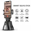 Support de trépied de caméra de suivi automatique d'objet de visage de Rotation de 360 ° de bâton de Selfie portatif intelligent support de caméra de téléphone Portable de prise de vue intelligente9069938