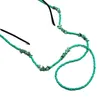 Chaîne de lunettes Turquoise en plastique, nouvelle mode, lien de lunettes perlé, chaîne de lunettes de soleil vertes, 75cm, 12 pièces, Whole9838881