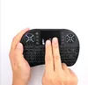 Mini I8 Беспроводная клавиатура Подсветка подсветки 2.4G Air Mouse Keyboard Remote Control TouchPad Перезаряжаемая литиевая батарея для Android TV Box '
