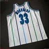 100% zszyty Alonzo Mourning 92 93 Jersey XS-6xl Męs