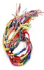 50 PCS Bracelets Girls Barkles Jewelry Gift Diy Charm Rope Bracelet Rainbow الكثير