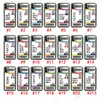 56 Cities Taggar Fashion Phone Case för iPhone 12 Mini XS Pro Max 11 XR Soft TPU Air Biljetter Tryck Printing Protectiv Cover Coque4415012