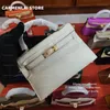 Klassieke Vrouwen Tote Tassen 2021 Mode Handtassen Portemonnees Mini Koeienhuid Echt Leer Vrouwelijke Schouder Crossbody Tas Goud Zilver Hardware 12 kleuren