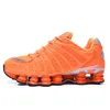 Nya ankomstskor för män TL University Red Triple Black Clay Orange Speed ​​Red Lime Blast Sports Sneakers Trainer Storlek 40-46 WD07