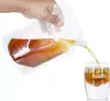 1L 2L Stand-up Plastic Drink Packaging Bag Spout Pouch For Beverage Liquid Juice Milk Coffee