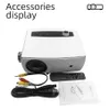 YG430 1920 x 1080p Mini Projecteur Convient pour 2K 4K Home Theater Smart Movie Video 3D Projectora39A08