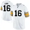 NCAA Football College Iowa Hawkeyes 33 Bob Sanders Jersey Paul Krause 16 Chuck Long 6 Tim Dwight 7 Brad Banks Black White Yellow