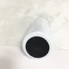 Round Black Gummi Coaster Pad Självhäftande Cup Bottom Stickers för 20oz 30oz Tumblers Skyddande Non-Slip Pads