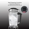 Freeshipping 3HP 2200 W Ağır Ticari Sınıf Otomatik Zamanlayıcı Blender Mikser Sıkacağı Meyve Gıda İşlemci Buz Smoothies BPA Ücretsiz 2L Jar