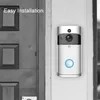 2022 Inteligentne WiFi Wideo Dzwonek V5 Aparat Visual Intercom z Night Vision IP Drzwi Bell Wireless Home Security Camera
