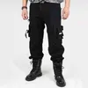 Poches pantalons tactiques pantalons pour hommes noirs, mode militaire coton tactique hommes pantalons Cargo pantalons hommes vêtements militaires H1223