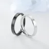 Simplicity thin Couple rings stainless steel Rose gold women ring fashion hip hop jewelry wholesale mens jewelry valentine's gift