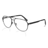 Lunettes de soleil de mode Cadres -1 -1 5 -2 -2 5 -3 -3 5 -4 -4 5 Rétro Métal Big Frame Myopie Lunettes Lunettes pour femmes et hommes Classi223K