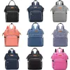 Moda Mummia Maternità Borsa per pannolini Passeggino Ganci Borsa per pannolini per bambini di grande capacità Zaino da viaggio Designer Borsa per allattamento Cura del bambino LJ200827