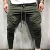 Pantalon Long décontracté avec cordon de serrage, mélange de coton extensible, pantalon de sport pour hommes, G220223