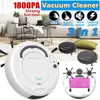 Freeshipping 1800PA Robot Dammsugare Multifunktionell Smart Floor Sweeper 3-i-1 Automatisk uppladdningsbar Dry Wet Sweeping Cleaner för hem