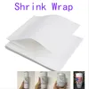 Designer Sublimation Shrink Wrap Papier de transfert de chaleur Film Sac Fit Skinny Tumblers Verre à vin Tasses de voiture en vrac en gros