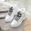 Mulheres inverno botas de neve novo estilo estilo high-top sapatos casuais mulher impermeável mulher quente feminino de alta qualidade branco preto